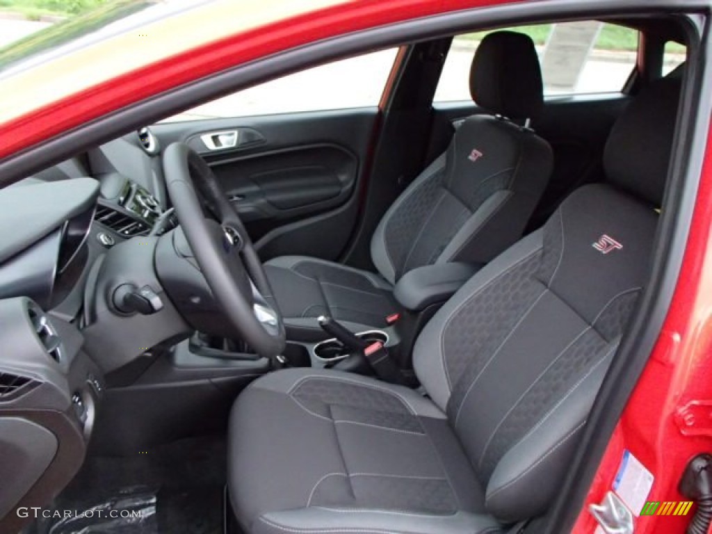 2014 Ford Fiesta ST Hatchback Front Seat Photo #85649583