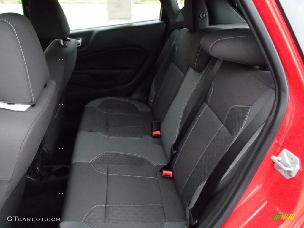 2014 Ford Fiesta ST Hatchback Rear Seat Photo #85649607
