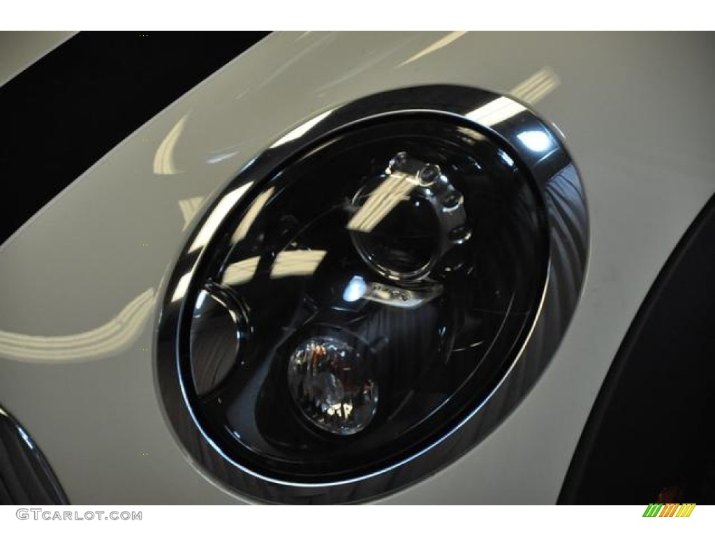 2014 Cooper S Convertible - Pepper White / Carbon Black photo #2