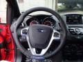 ST Charcoal Black 2014 Ford Fiesta ST Hatchback Steering Wheel
