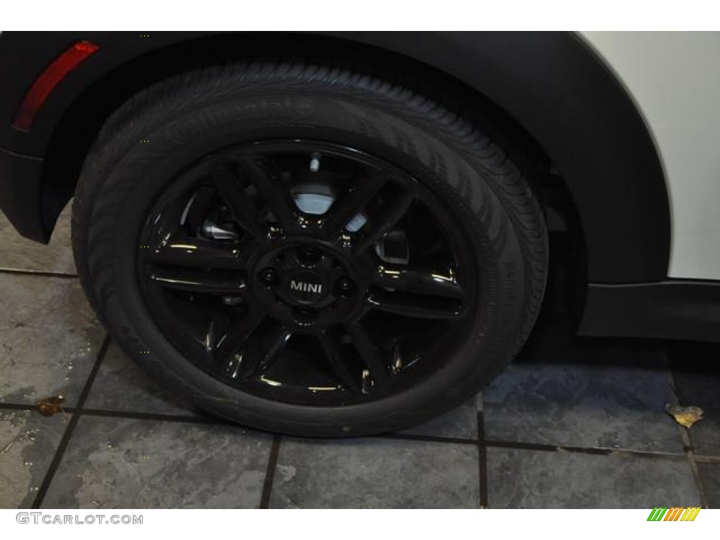 2014 Cooper S Convertible - Pepper White / Carbon Black photo #8