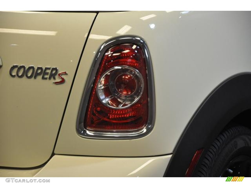2014 Cooper S Convertible - Pepper White / Carbon Black photo #15