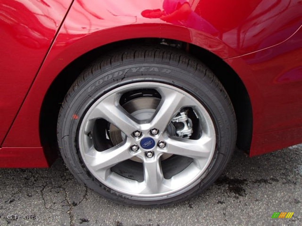 2014 Ford Fusion SE EcoBoost Wheel Photo #85650050