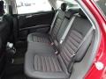 Charcoal Black Rear Seat Photo for 2014 Ford Fusion #85650113