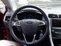 Charcoal Black Steering Wheel Photo for 2014 Ford Fusion #85650278