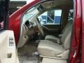 2007 Red Brawn Nissan Frontier LE Crew Cab 4x4  photo #8