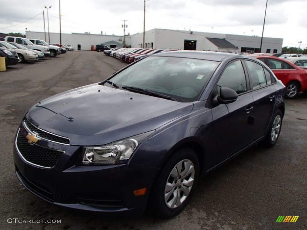 2014 Cruze LS - Atlantis Blue Metallic / Jet Black/Medium Titanium photo #1