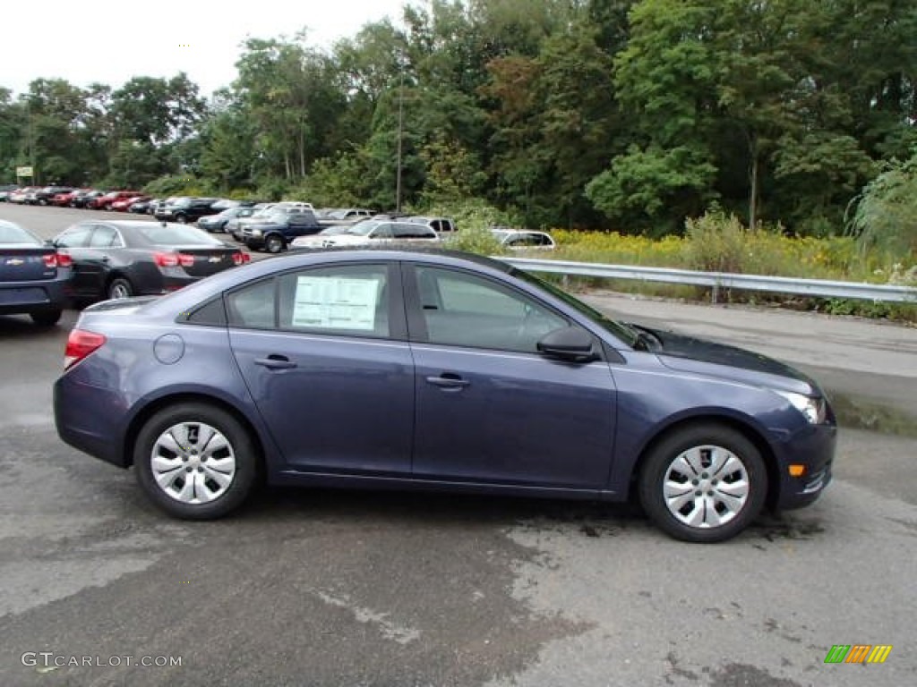 Atlantis Blue Metallic 2014 Chevrolet Cruze LS Exterior Photo #85651101