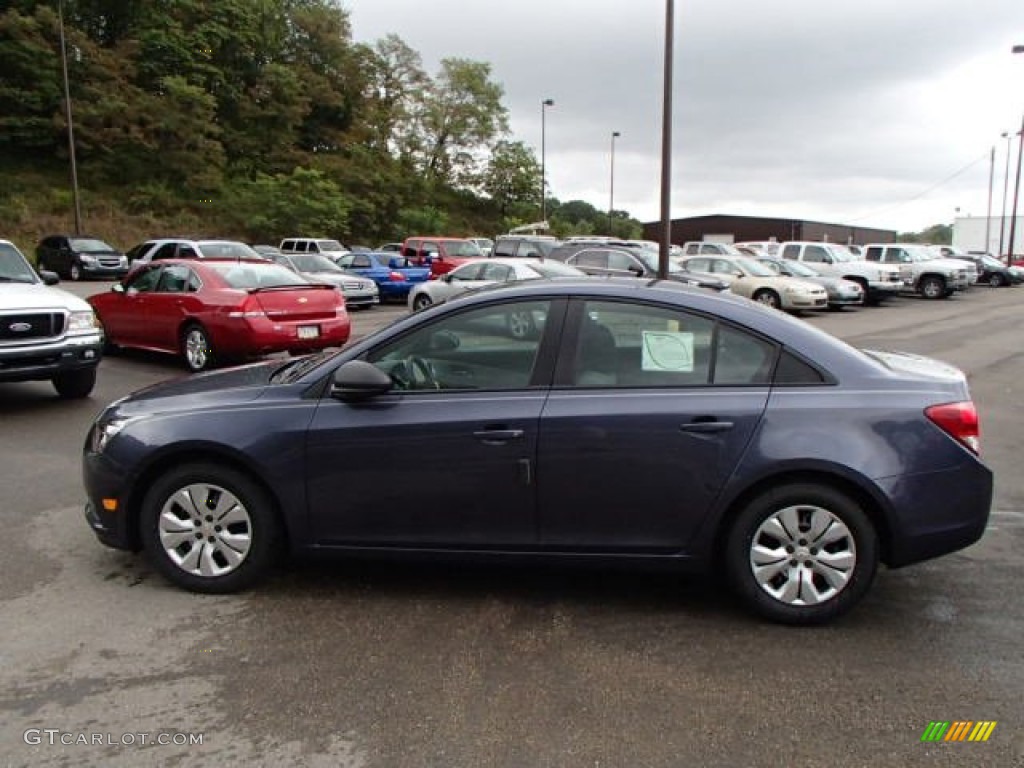 Atlantis Blue Metallic 2014 Chevrolet Cruze LS Exterior Photo #85651187