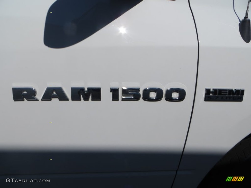 2012 Ram 1500 SLT Quad Cab 4x4 - Bright White / Light Pebble Beige/Bark Brown photo #15