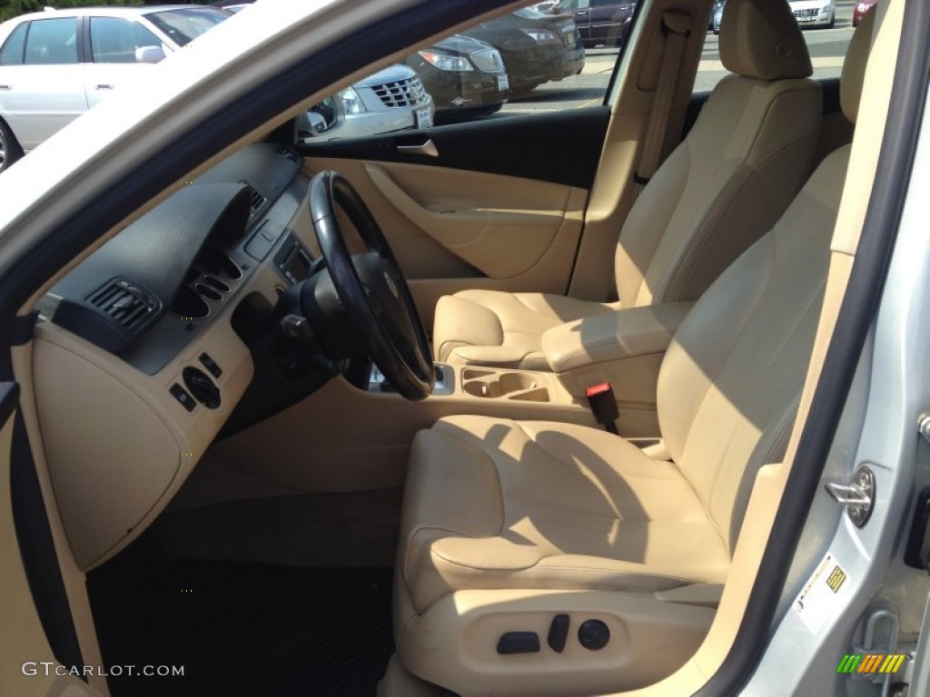 2009 Passat Komfort Sedan - White Gold Metallic / Cornsilk Beige photo #11