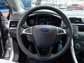 Charcoal Black 2014 Ford Fusion Hybrid SE Steering Wheel