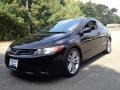 2007 Nighthawk Black Pearl Honda Civic Si Coupe  photo #1