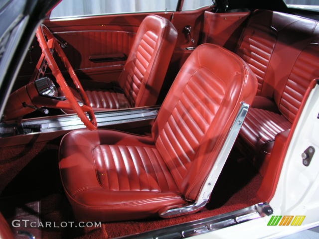 1964 Mustang Convertible - White / Red photo #5