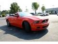 2013 Race Red Ford Mustang V6 Premium Convertible  photo #3