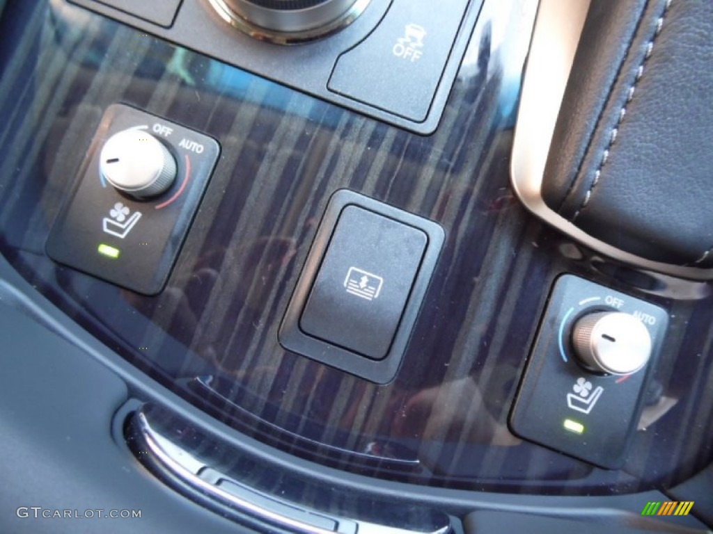 2013 LS 460 L - Obsidian Black / Black/Shimamoku Espresso photo #28