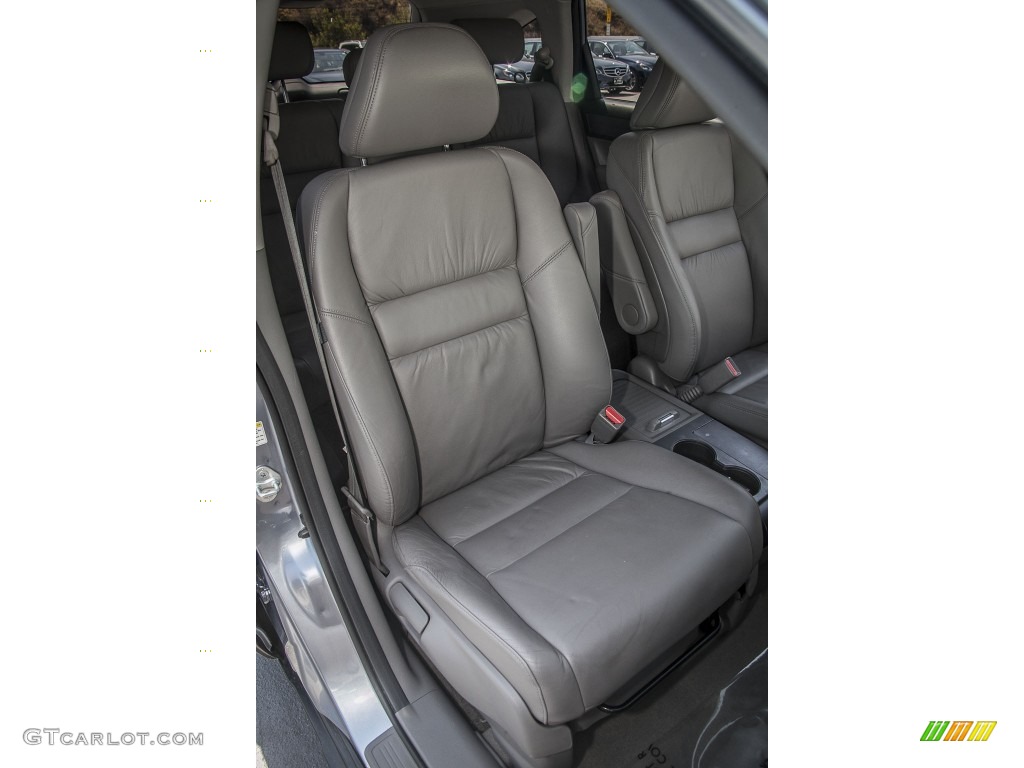 2007 CR-V EX-L - Glacier Blue Metallic / Gray photo #24