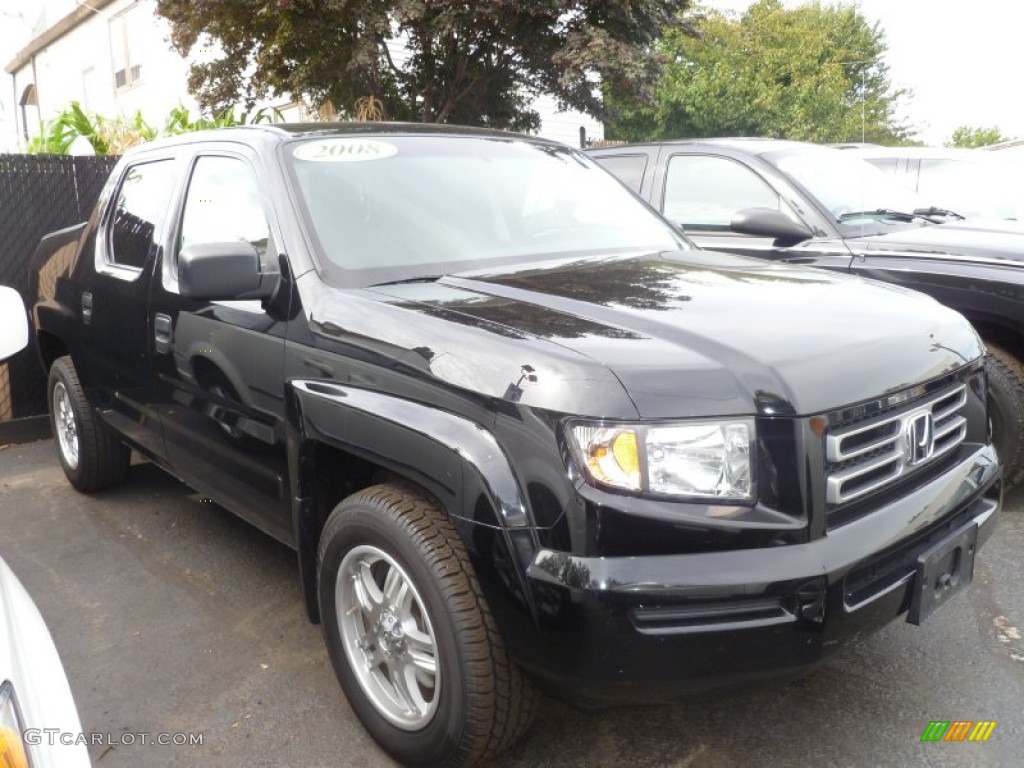 Formal Black 2008 Honda Ridgeline RT Exterior Photo #85653989