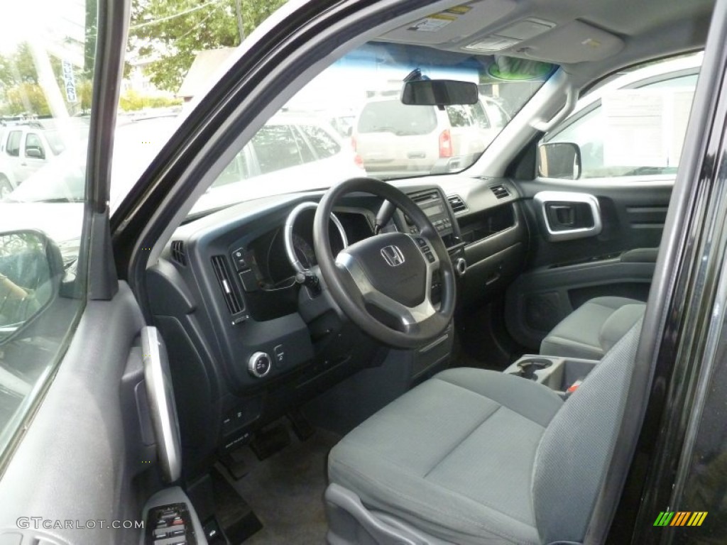 Gray Interior 2008 Honda Ridgeline RT Photo #85654061