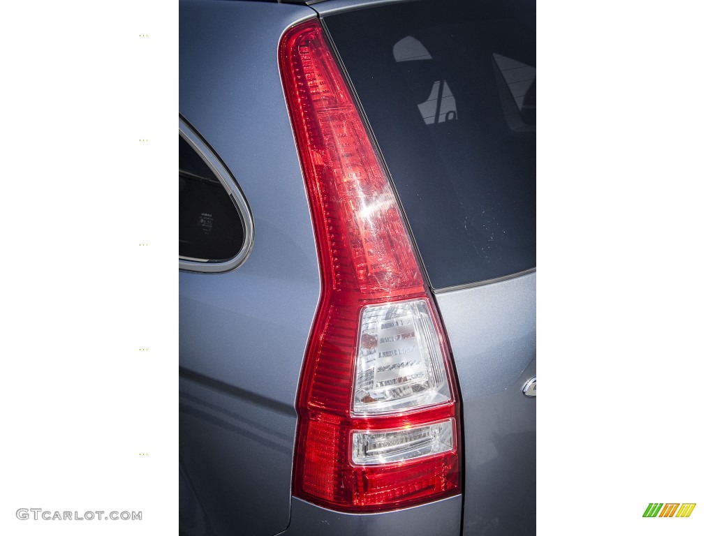 2007 CR-V EX-L - Glacier Blue Metallic / Gray photo #28