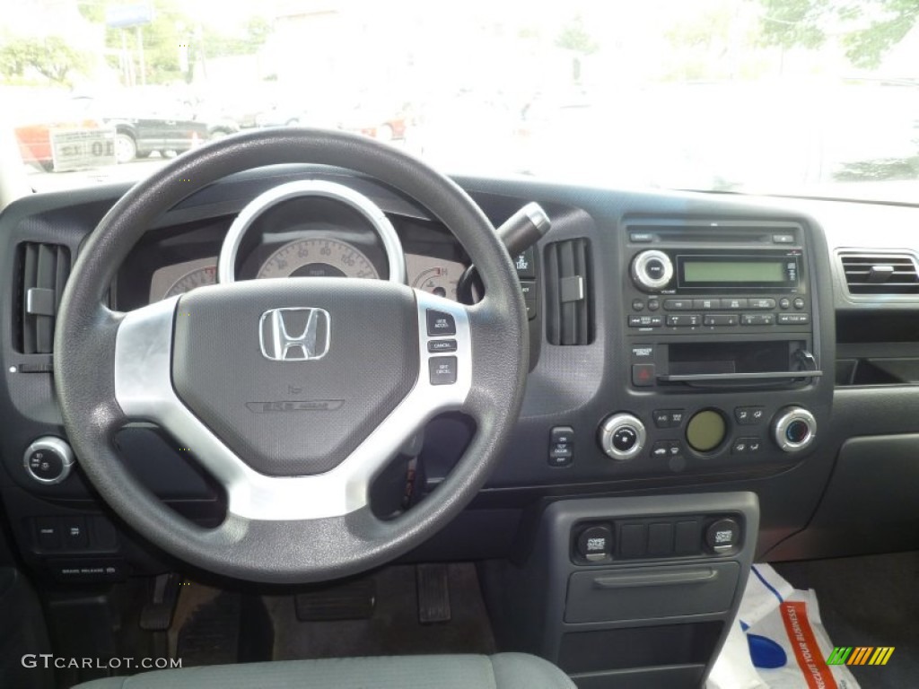2008 Honda Ridgeline RT Gray Dashboard Photo #85654182