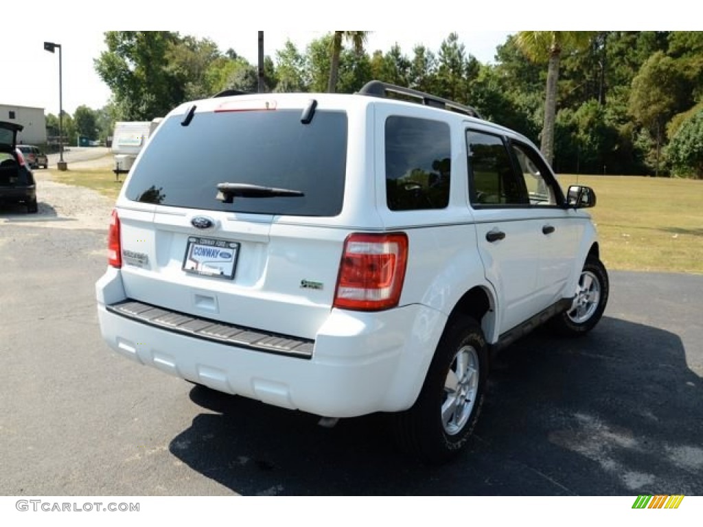 2010 Escape XLT V6 - White Suede / Stone photo #5