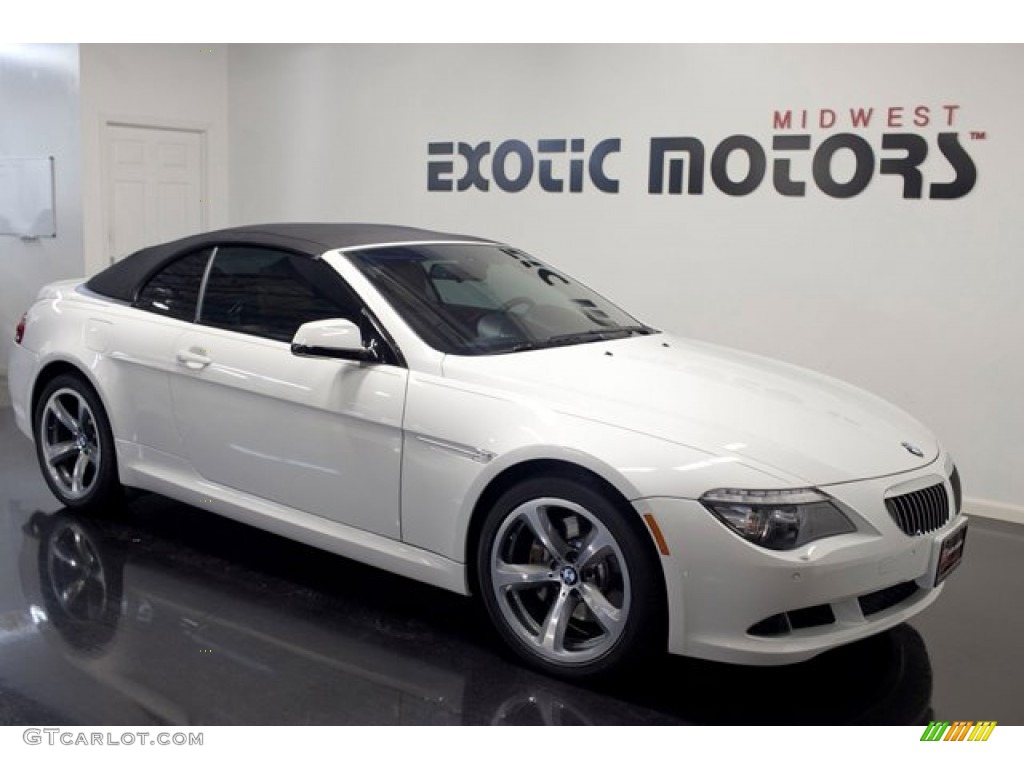 2010 6 Series 650i Convertible - Alpine White / Saddle Brown photo #26