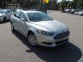 2013 Ingot Silver Metallic Ford Fusion Hybrid SE  photo #1