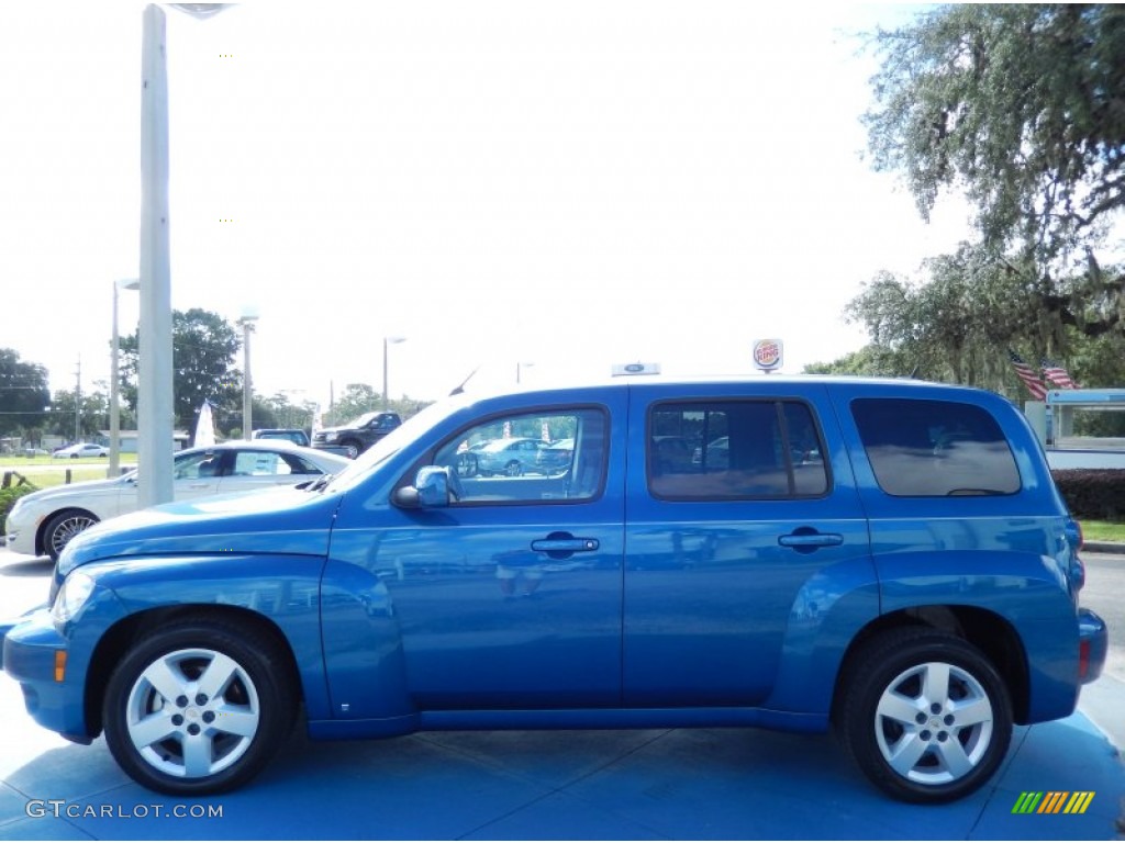 2009 HHR LT - Blue Flash Metallic / Cashmere photo #2