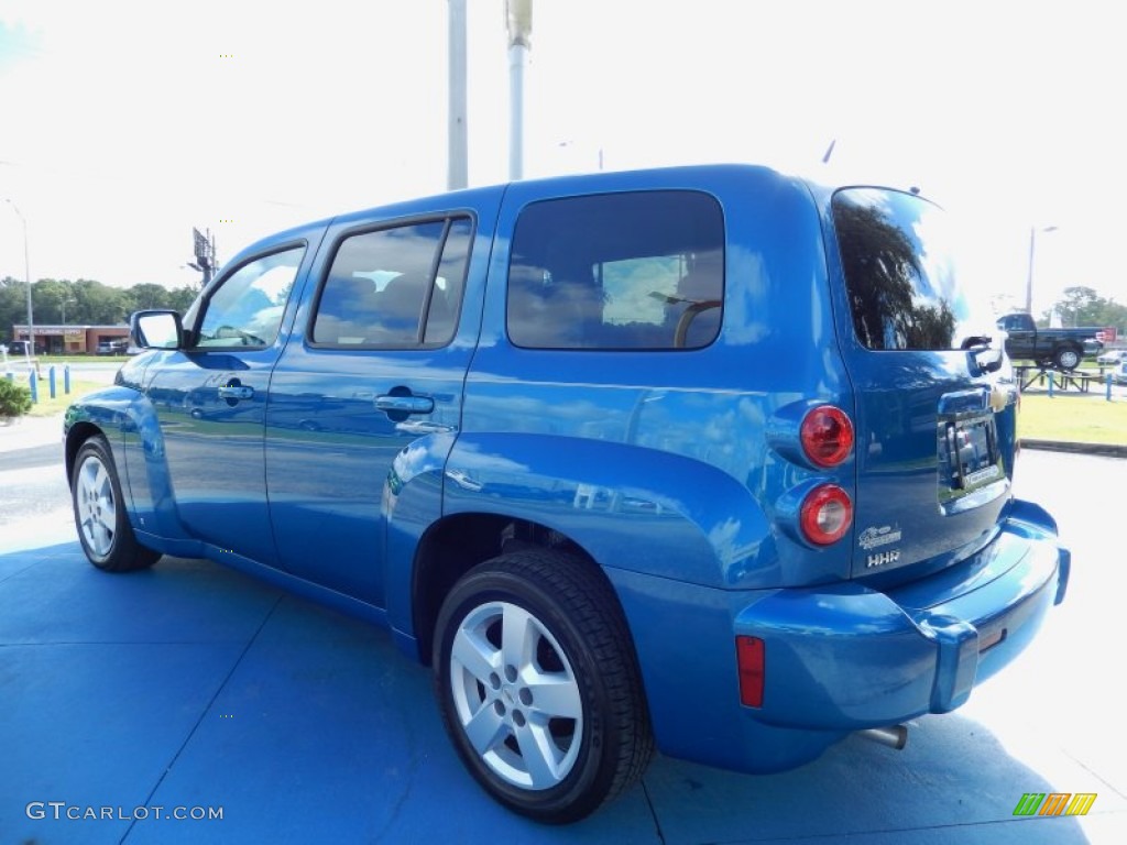 2009 HHR LT - Blue Flash Metallic / Cashmere photo #3
