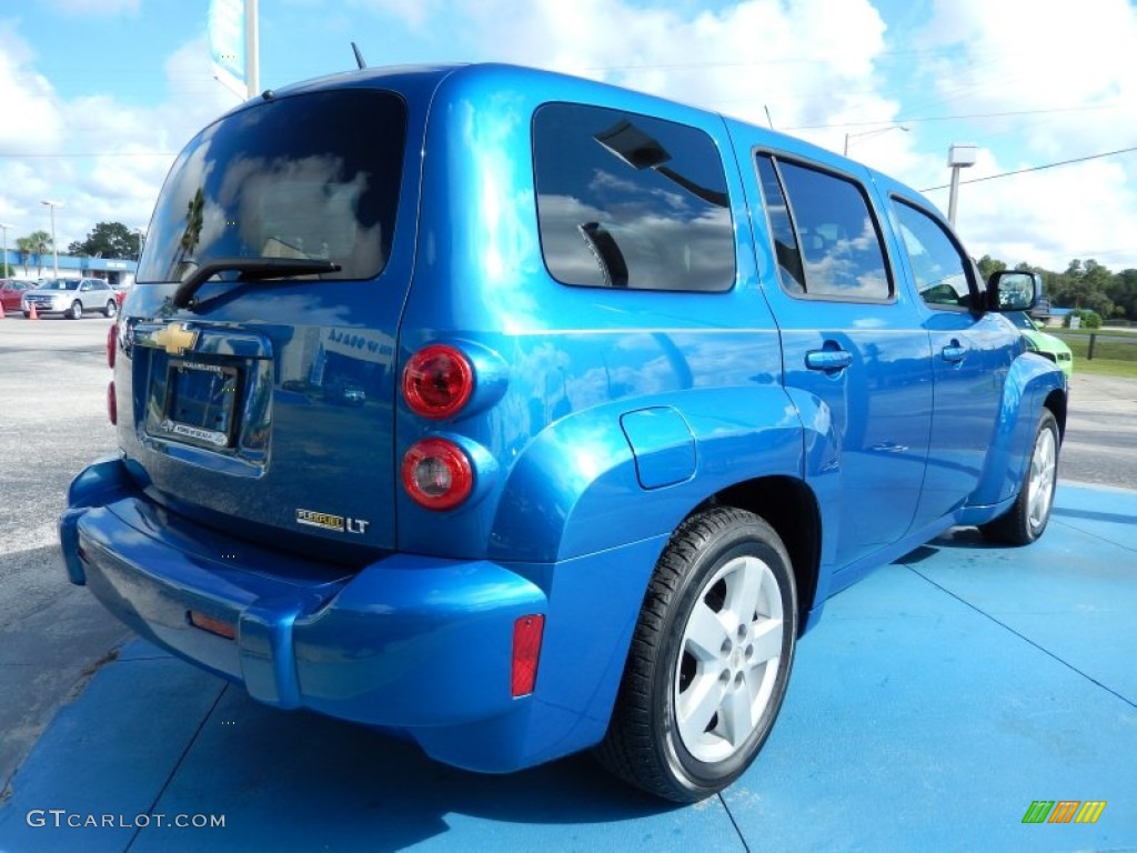 2009 HHR LT - Blue Flash Metallic / Cashmere photo #5