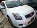 Aspen White 2011 Nissan Sentra 2.0 SR
