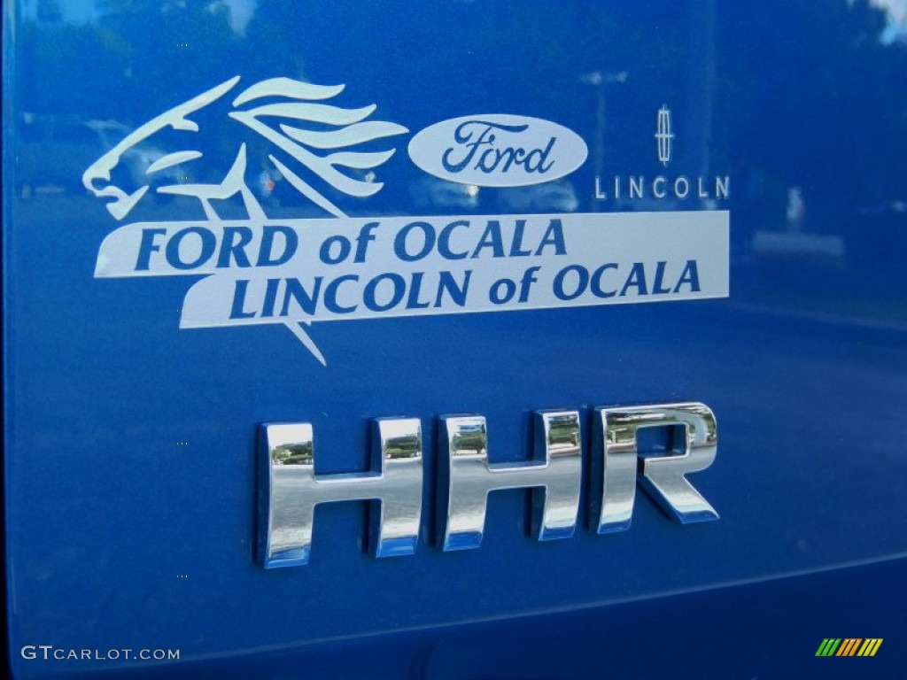 2009 HHR LT - Blue Flash Metallic / Cashmere photo #9