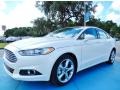 White Platinum - Fusion SE EcoBoost Photo No. 1