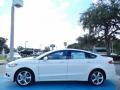 White Platinum - Fusion SE EcoBoost Photo No. 2