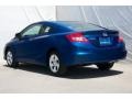 Dyno Blue Pearl - Civic LX Coupe Photo No. 2