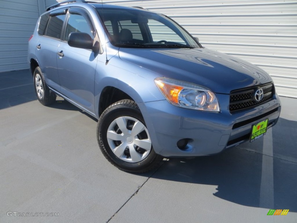 2008 RAV4 I4 - Pacific Blue Metallic / Taupe photo #1