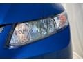 2013 Dyno Blue Pearl Honda Civic LX Coupe  photo #5