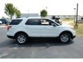 2012 White Suede Ford Explorer FWD  photo #4