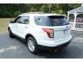 2012 White Suede Ford Explorer FWD  photo #7