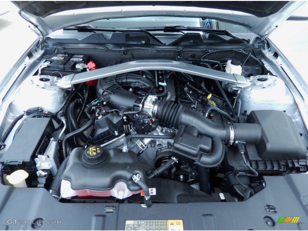 2014 Ford Mustang V6 Premium Convertible 3.7 Liter DOHC 24-Valve Ti-VCT V6 Engine Photo #85657592