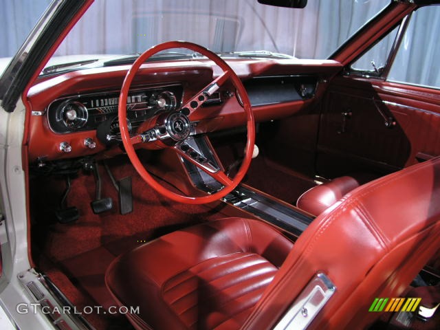 1964 Mustang Convertible - White / Red photo #6