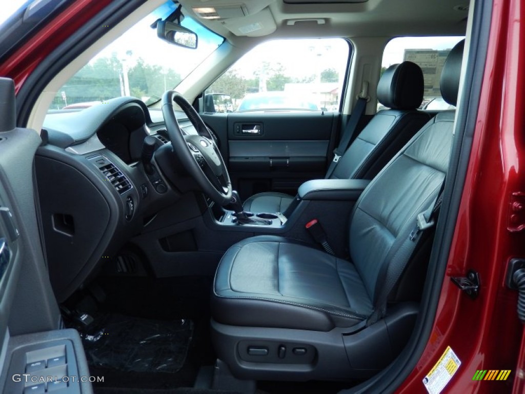 2013 Flex Limited - Ruby Red Metallic / Charcoal Black photo #5