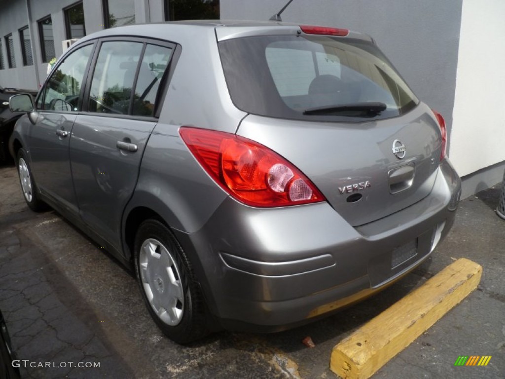 2007 Versa S - Magnetic Grey Metallic / Charcoal photo #4