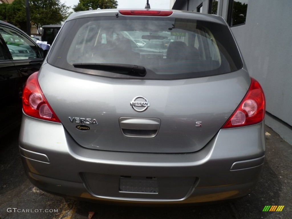 2007 Versa S - Magnetic Grey Metallic / Charcoal photo #5