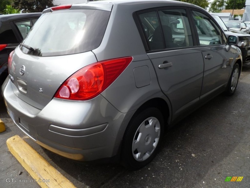 2007 Versa S - Magnetic Grey Metallic / Charcoal photo #6