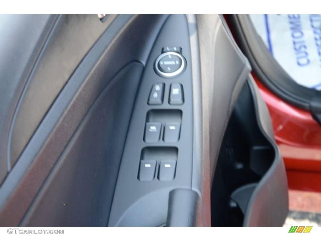 2011 Sonata SE 2.0T - Venetian Red / Black photo #19