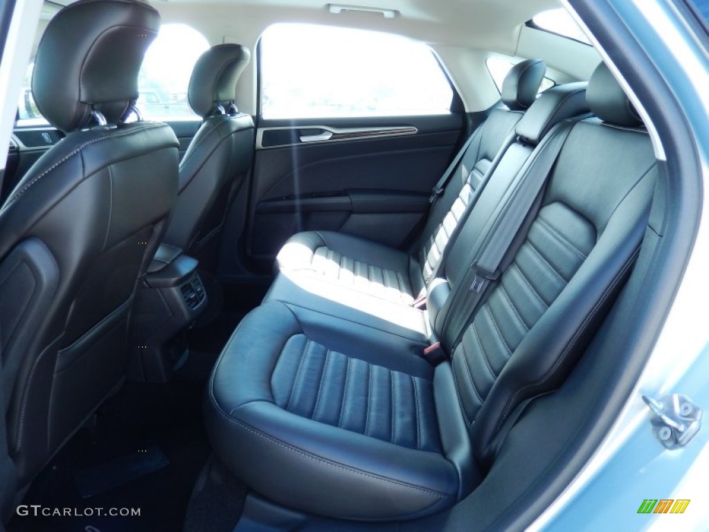 2013 Fusion Hybrid SE - Ice Storm Metallic / Charcoal Black photo #8