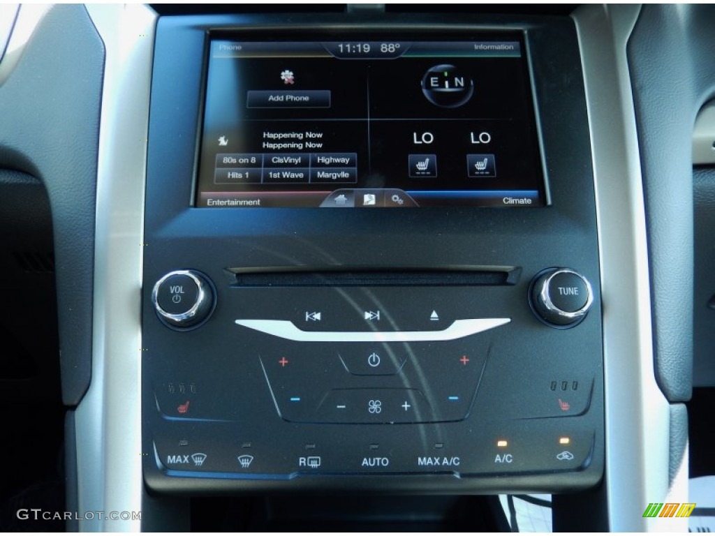 2013 Fusion Hybrid SE - Ice Storm Metallic / Charcoal Black photo #12