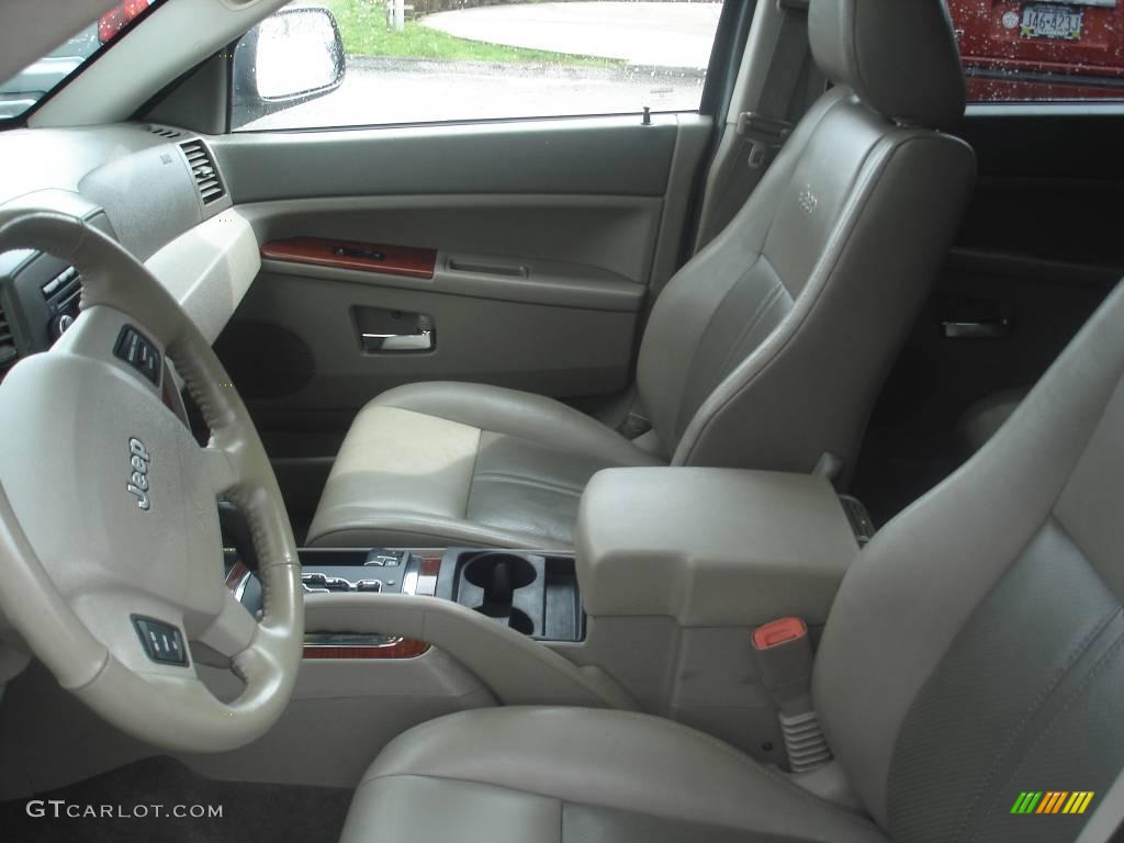 2006 Grand Cherokee Limited 4x4 - Dark Khaki Pearl / Dark Khaki/Light Graystone photo #8